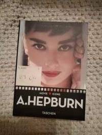 Movie icons A. Hepburn. TASCHEN