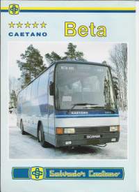 Caetano Beta linja-auto tuote-esite