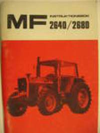 Massey Ferguson 2640 2680 Instruktionsbok