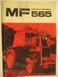 Massey Ferguson 565 Instruktionsbok på svenska / käyttöohjekirja ruotsiksi