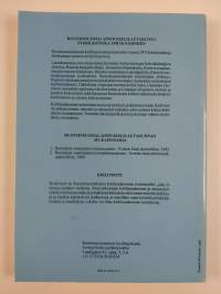 Ruotsalais-suomalainen työmarkkinasanasto = Svensk-finsk arbetsmarknadsordlista (tekijän omiste, signeerattu)