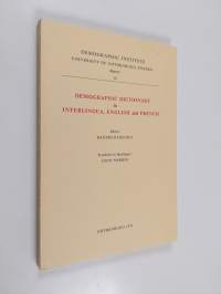 Demographic dictionary in Interlingua, English and French