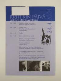 Kritiikin uutiset 1/2004
