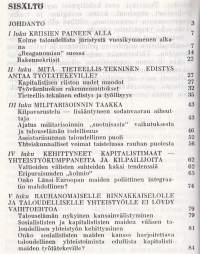 Kapitalistinen talouselämä tänään, 1983. Tosiasioita ja päätelmiä.