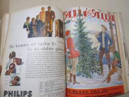 Allt för Alla 1930 årgång I-III -vuosikerta ruotsalainen populäärilehti, ollut ilmestyessään myynnissä myös Suomessa