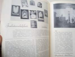 Kotiliesi 1933 vuosikerta -kotien yleisaikakauslehti, kansikuvitukset Rudolf Koivu
