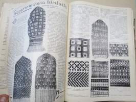 Kotiliesi 1933 vuosikerta -kotien yleisaikakauslehti, kansikuvitukset Rudolf Koivu