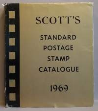 Scott`s Standard Postage Stamp Caltalogue 1969.  (Postimerkit, luettelo, filatelia)