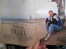 Kotiliesi 1991 nr 11, 7.6.1991, Pastaa, 16 sivua pitsejä, laattoja seinään ja lattiaan, Rauno Meriö, Kauppaneuvos Yrjö Kokko, Sukupolvenvaihdos, Nigel kennedy, ym.