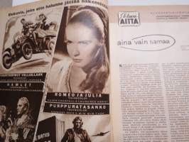 Elokuva-Aitta 1954 nr 15, Maria Schell, Leni Riefenstahl, Topi Mäkelä, London Film - Shepperton, Galina Ulanova, Järjestäjä Väinö Tulosmaa, Marilyn Monroe pikkukuva