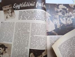 Elokuva-Aitta 1954 nr 18, Judyy Garland, Oprilaisia Tampereelta, The Egyptian - Sinuhe - valmistunut, Aamu Airistolla, Ava Gardner, Helena Kara, Maaria Eira, ym.