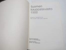 Suomen Kauppalaivasto 1988 Finlands handelsflotta - The Finnish Merchant marine