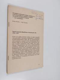 Suomen kansainvälisen aseman ja ulkopolitiikan kehitys toisen maailmansodan jälkeen - uusi näkökulma (signeerattu)