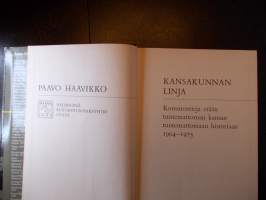 Kansakunnan linja - Kommentteja erään tuntemattoman kansan tuntemattomaan historiaan 1904-1975