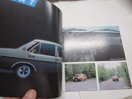 Fiat 131 Mirafiori -myyntiesite / sales brochure