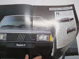 Fiat Regata 1984 -myyntiesite / brochure
