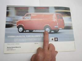 Bedford pakettiautot Blitz 250 - 280 - 340 - 350 -myyntiesite / sales brochure