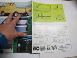 Toyota Hi-Ace 1978 -myyntiesite / brochure