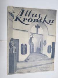 Allas Krönika 1928 nr 25, Storförsnillarens knep, Resa i Polen, Emil Jannings, osv.