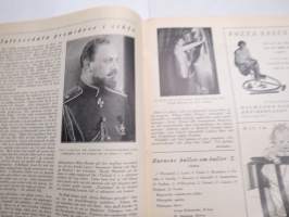 Allas Krönika 1928 nr 25, Storförsnillarens knep, Resa i Polen, Emil Jannings, osv.