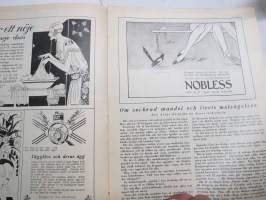 Allas Krönika 1928 nr 23, Om sockrad mandel, Kotka har jubilerat, Nordiska sudentmötet i Stockholm, Oakland, Nyaste Pontic-vagnen, osv.