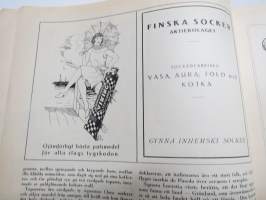 Allas Krönika 1928 nr 23, Om sockrad mandel, Kotka har jubilerat, Nordiska sudentmötet i Stockholm, Oakland, Nyaste Pontic-vagnen, osv.
