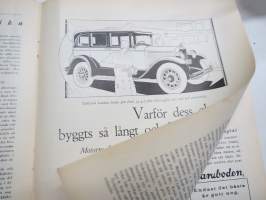 Allas Krönika 1928 nr 23, Om sockrad mandel, Kotka har jubilerat, Nordiska sudentmötet i Stockholm, Oakland, Nyaste Pontic-vagnen, osv.