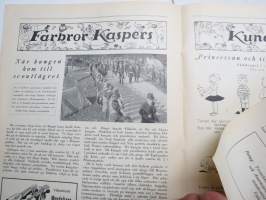 Allas Krönika 1928 nr 23, Om sockrad mandel, Kotka har jubilerat, Nordiska sudentmötet i Stockholm, Oakland, Nyaste Pontic-vagnen, osv.