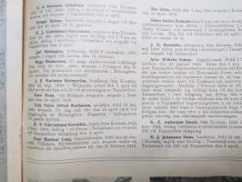 Veckans Krönika 1918 nr 34, Anna Halgelstam, Ett småbruk  från Malaks i Österbotten, De fallna hjältarna Erland Halsas - K.J. Helenelund -  Knut Laag - J.G. Rosenlöw
