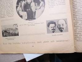 Veckans Krönika 1918 nr 34, Anna Halgelstam, Ett småbruk  från Malaks i Österbotten, De fallna hjältarna Erland Halsas - K.J. Helenelund -  Knut Laag - J.G. Rosenlöw