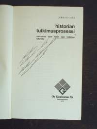 Historian tutkimusprosessi