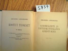 Johannes Linnankosken Kootut teokset IV nidos