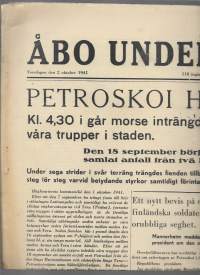 Åbo Underrättelser  5.3.   1946