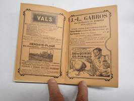 Guides Joanne - Alger et ses environs -matkaopaskirja,  1910