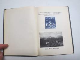 Mitä matkailijan tulee tietää Itävallasta ja Tshekkoslovakiasta -matkaopaskirja v. 1930