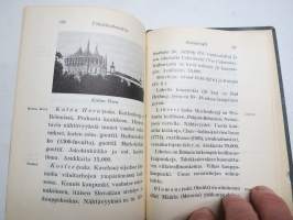 Mitä matkailijan tulee tietää Itävallasta ja Tshekkoslovakiasta -matkaopaskirja v. 1930