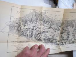 A Guide to Chamonix and the Range of Mont Blanc -matkaopaskirja, 1896