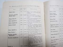 A Guide to Chamonix and the Range of Mont Blanc -matkaopaskirja, 1896