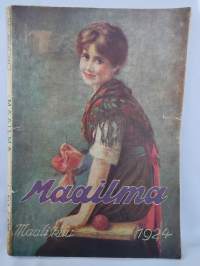 Maailma lehti 1924 koko vuosikerta