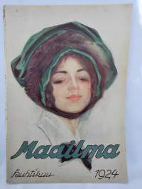 Maailma lehti 1924 koko vuosikerta