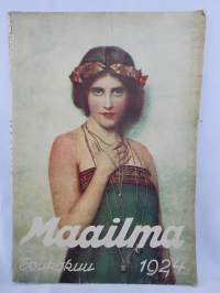 Maailma lehti 1924 koko vuosikerta