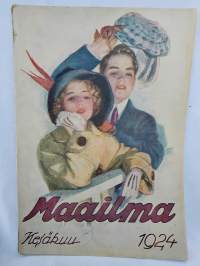 Maailma lehti 1924 koko vuosikerta