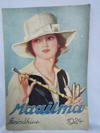 Maailma lehti 1924 koko vuosikerta