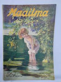 Maailma lehti 1924 koko vuosikerta