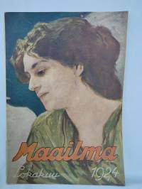 Maailma lehti 1924 koko vuosikerta