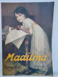 Maailma lehti 1924 koko vuosikerta
