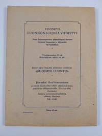 Suomen luonto : Suomen luonnonsuojeluyhdistyksen vuosikirja 1945-1946