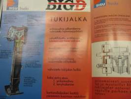 Sisu Big D vetopöytä, tukijalka -myyntiesite
