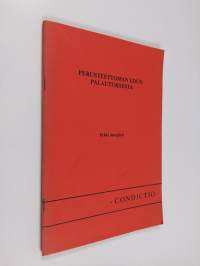 Perusteettoman edun palautuksesta