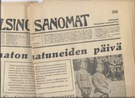 Helsingin Sanomat  20.5.  1940